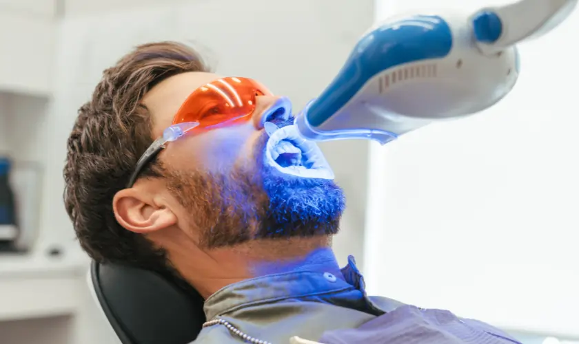 Can Professional Laser Teeth Whitening Like Ultima White Be Safe for Sensitive Teeth Hempstead?